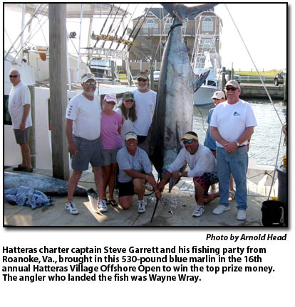 Vintage Marlin Fishing at Hatteras Island, North Carolina