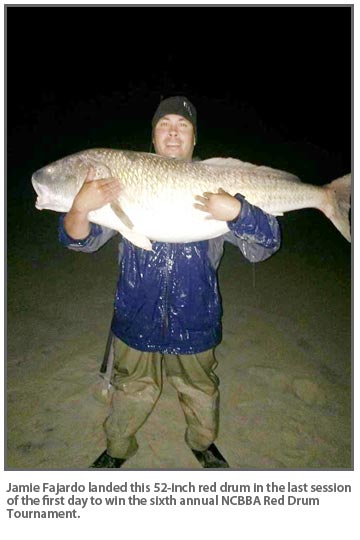52-inch red drum takes first in annual NCBBA tournament