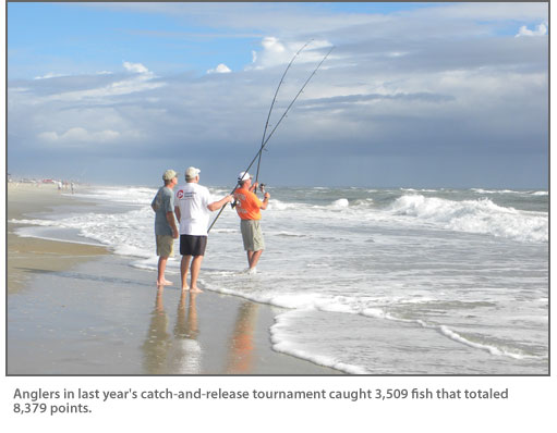 Battling the elements at the 65th Annual Cape Hatteras Anglers Club  Invitational Surf Fishing Tournament