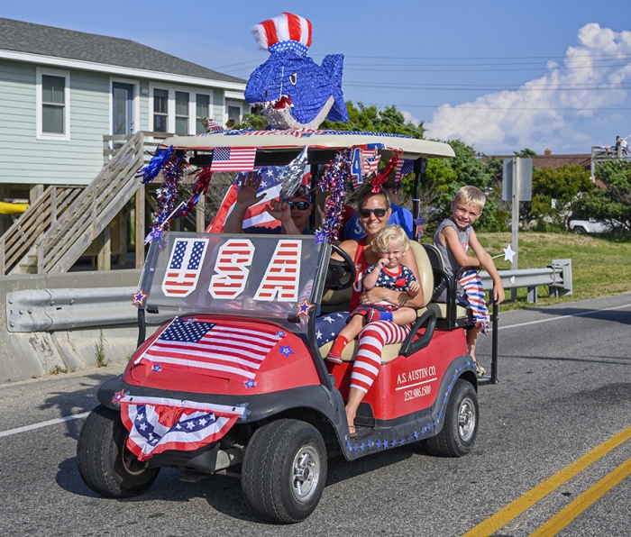 Hatteras Village Celebrates the 4th with Style at 7th Annual Golf Cart ...