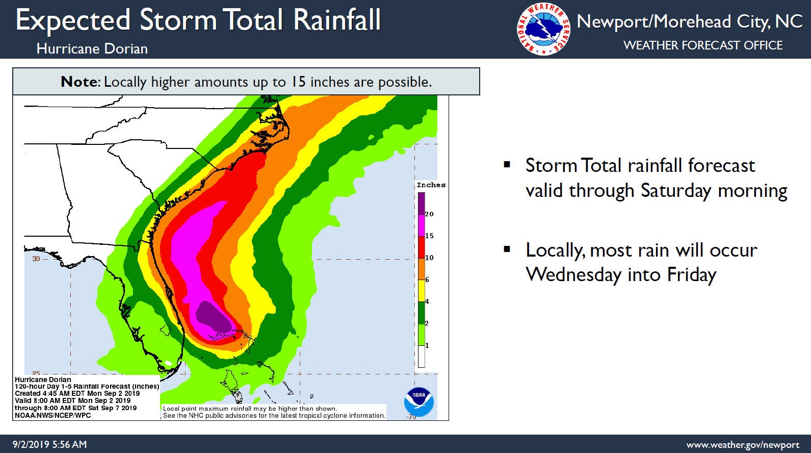 Hurricane Watch in effect for the Outer Banks Island Free Press