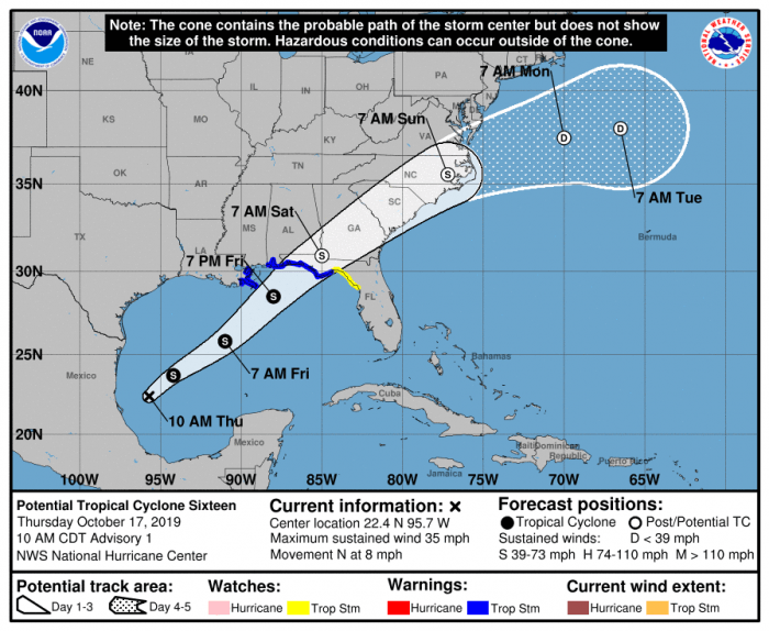 Potential Tropical Cyclone #16 May Impact the Outer Banks This Weekend ...