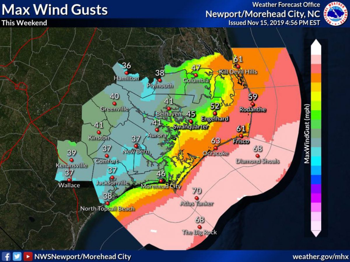 Hatteras Island Braces for Weekend Storm as Conditions are Expected to ...