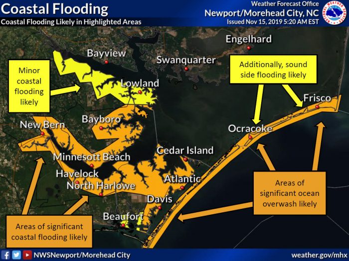 Outer Banks Flood Zone Map - Map Of Counties Around London