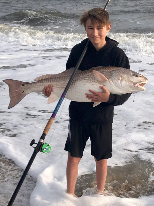 RED DRUM Tackle Shop Buxton, N.C. NORTH CAROLINA Fishing Hook RELEASE IT  Hat Cap