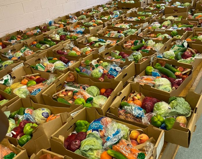 Free USDA food boxes available on Monday, November 16, at St. John UMC