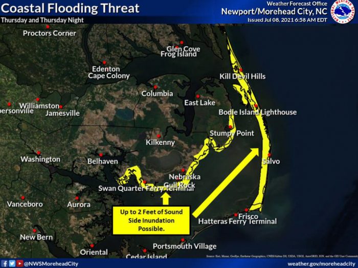 Tropical Storm Warning issued for the Outer Banks; Elsa to ...