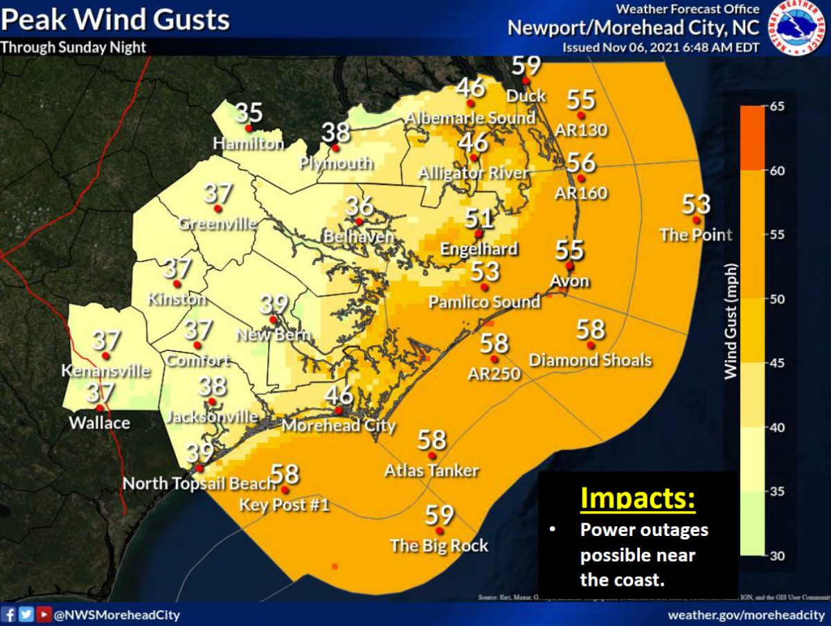 Conditions Expected To Deteriorate Saturday Coastal Flood Warning