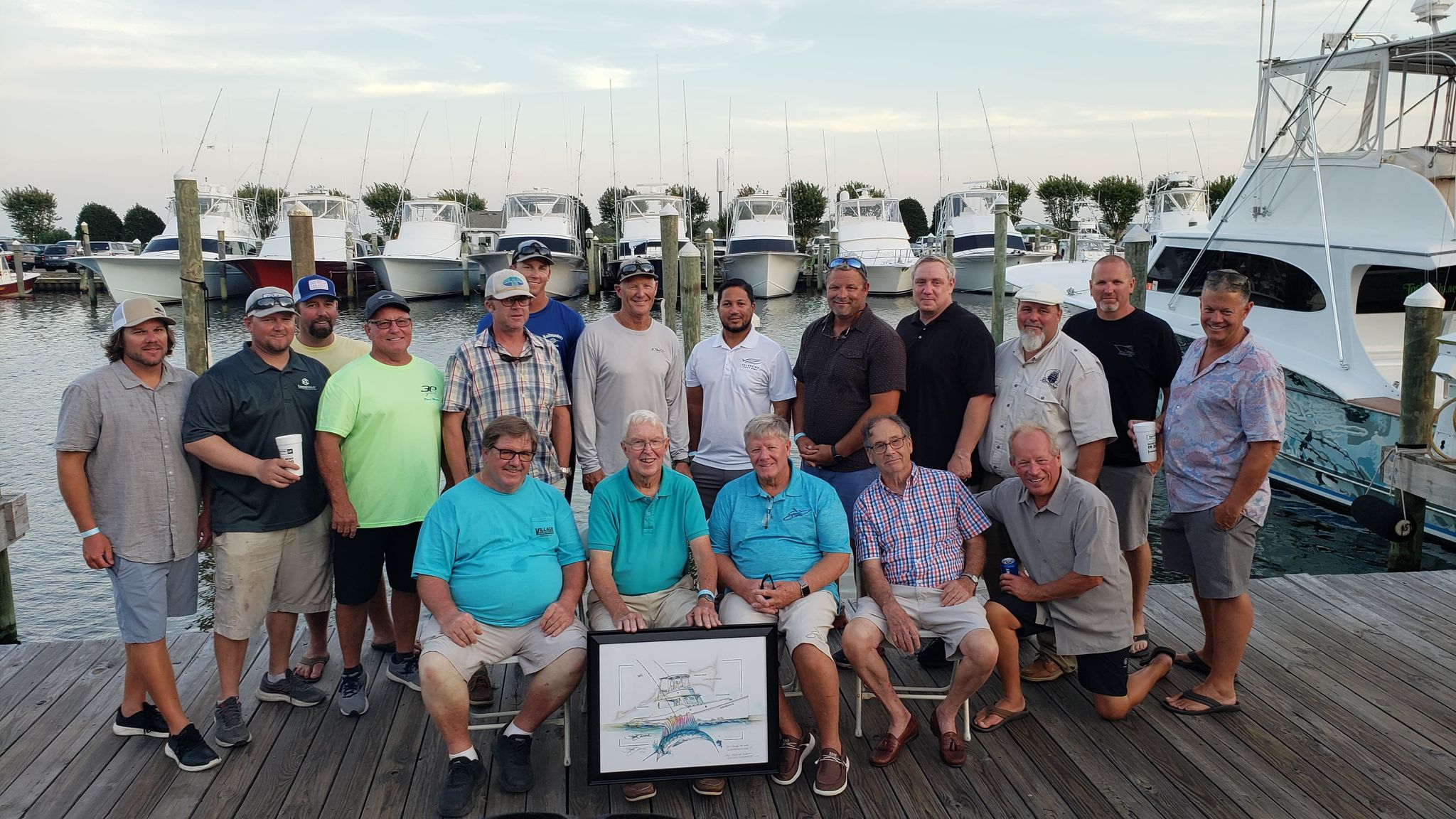 Ernie Foster honored at 19th annual Carolina Boat Builders Tournament