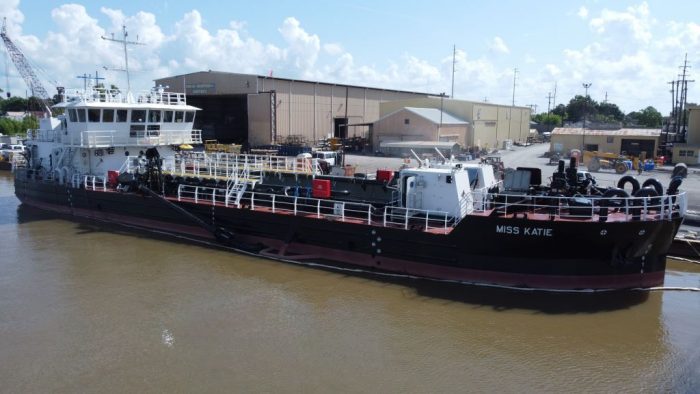 “Miss Katie” dredge nears completion, and prepares for her