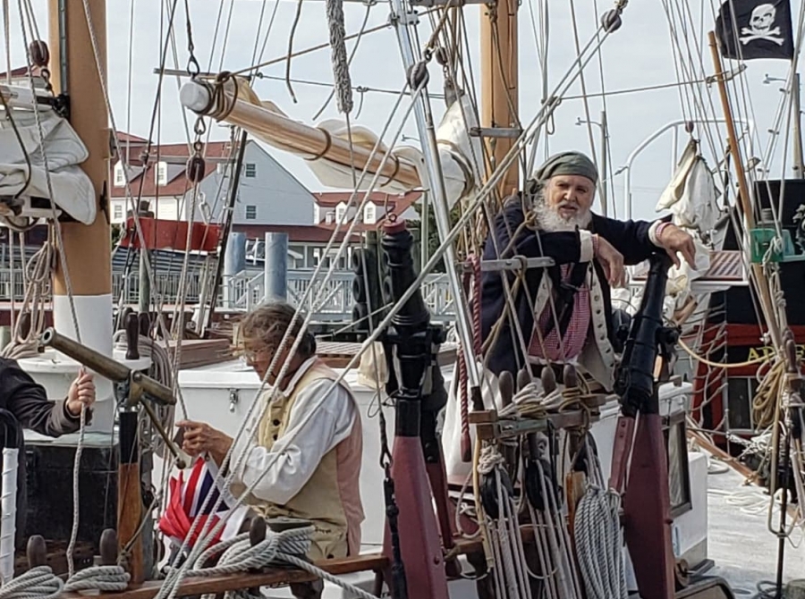 Pirates invade Ocracoke Island for Blackbeard's Pirate Jamboree... WITH