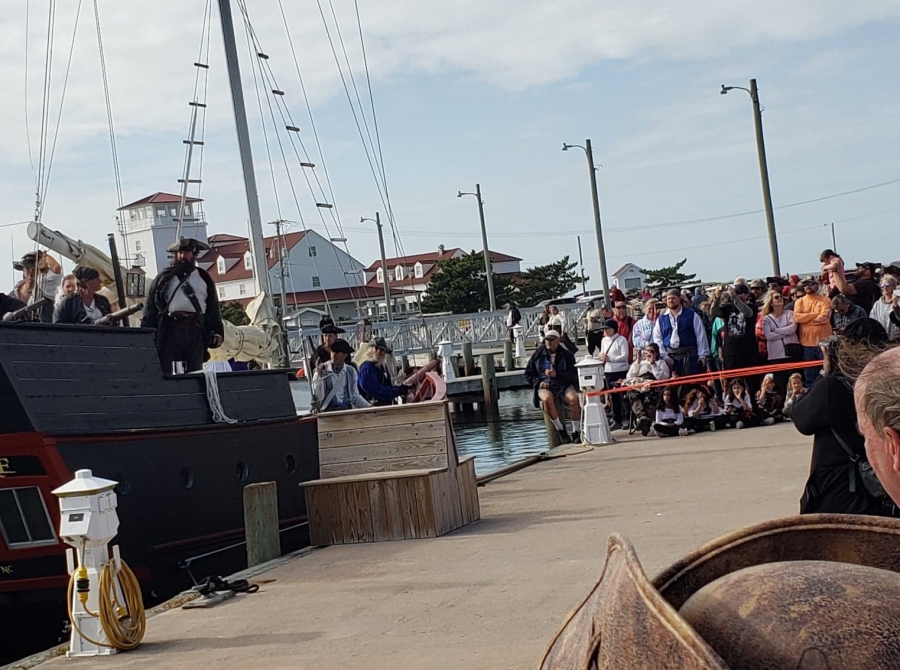 Pirates invade Ocracoke Island for Blackbeard's Pirate Jamboree... WITH