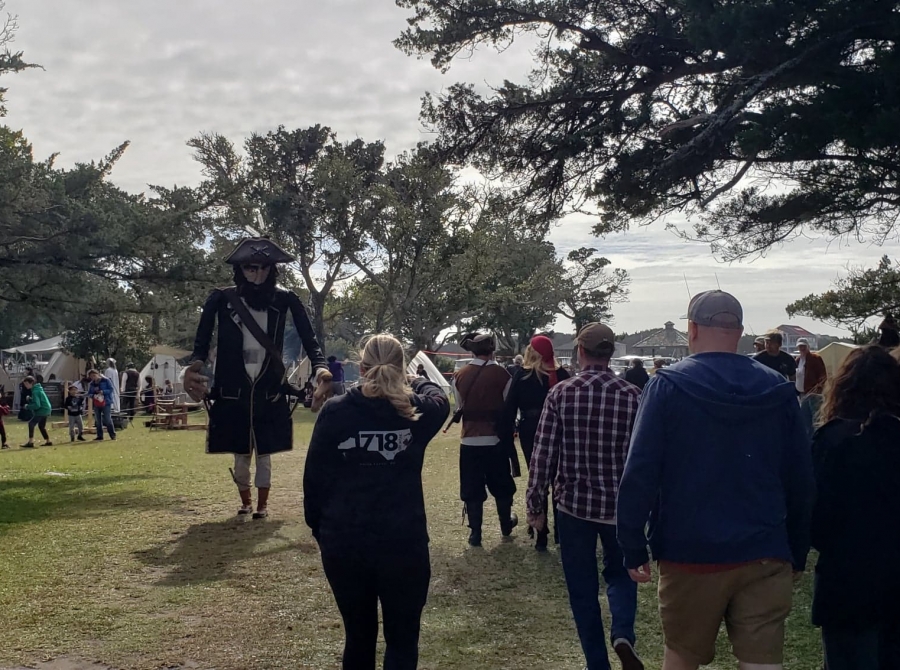 Pirates invade Ocracoke Island for Blackbeard's Pirate Jamboree... WITH