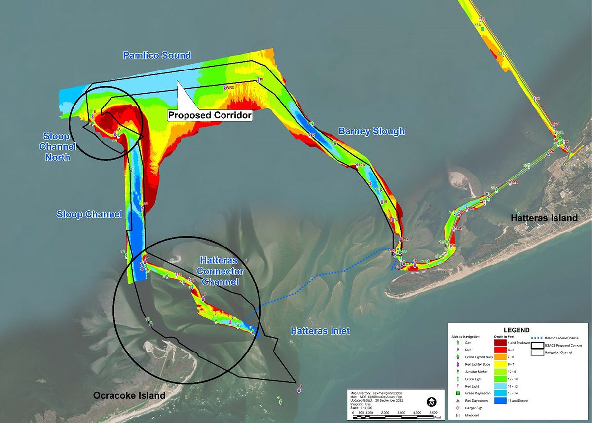 Hatteras Inlet channel maintenance made simpler: Go with the flow