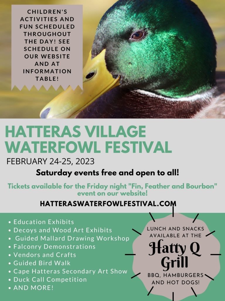 After a twoyear hiatus, Hatteras Village Waterfowl Festival takes