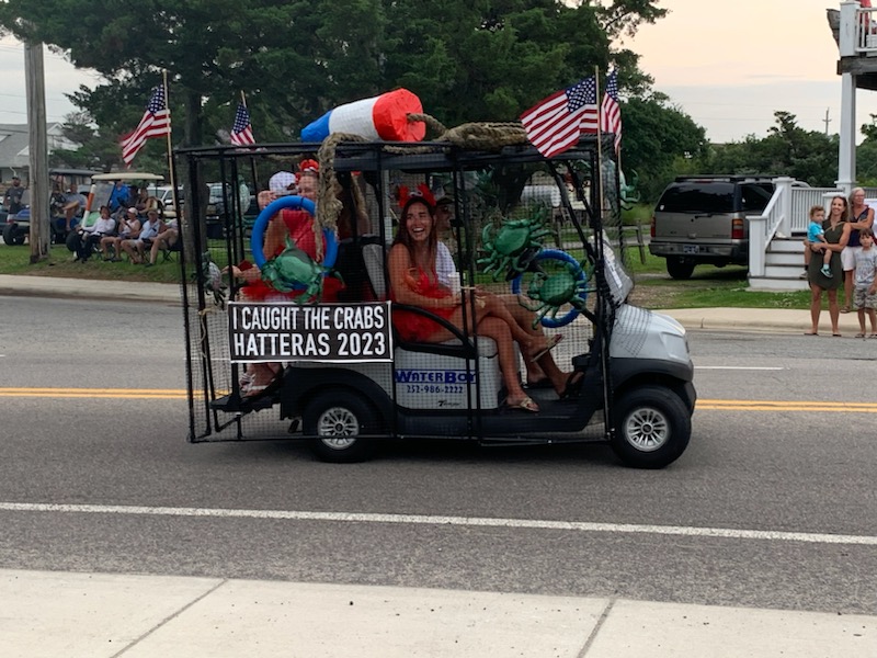 2023 Hatteras Village Golf Cart Parade Draws A Crowd Island Free Press