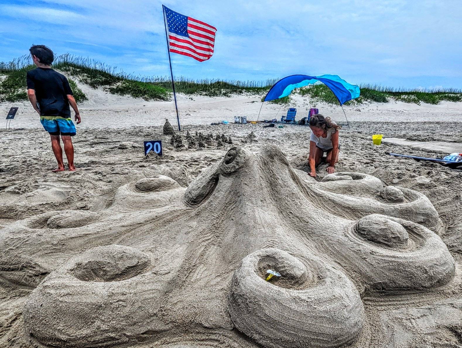 Larger-than-life' sand sculptures grace Headlands Beach State Park in Lake  County – News-Herald