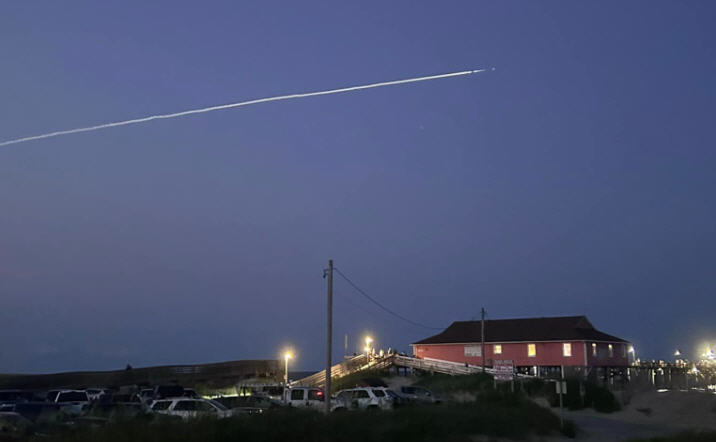 NASA rocket launch puts on a show over Hatteras Island | Island Free Press