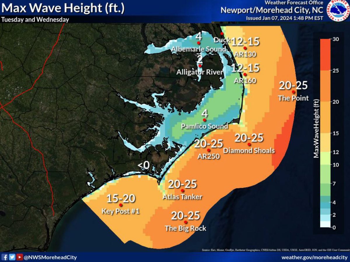 Coastal Flood Watch upgraded to Coastal Flood Warning for the Outer