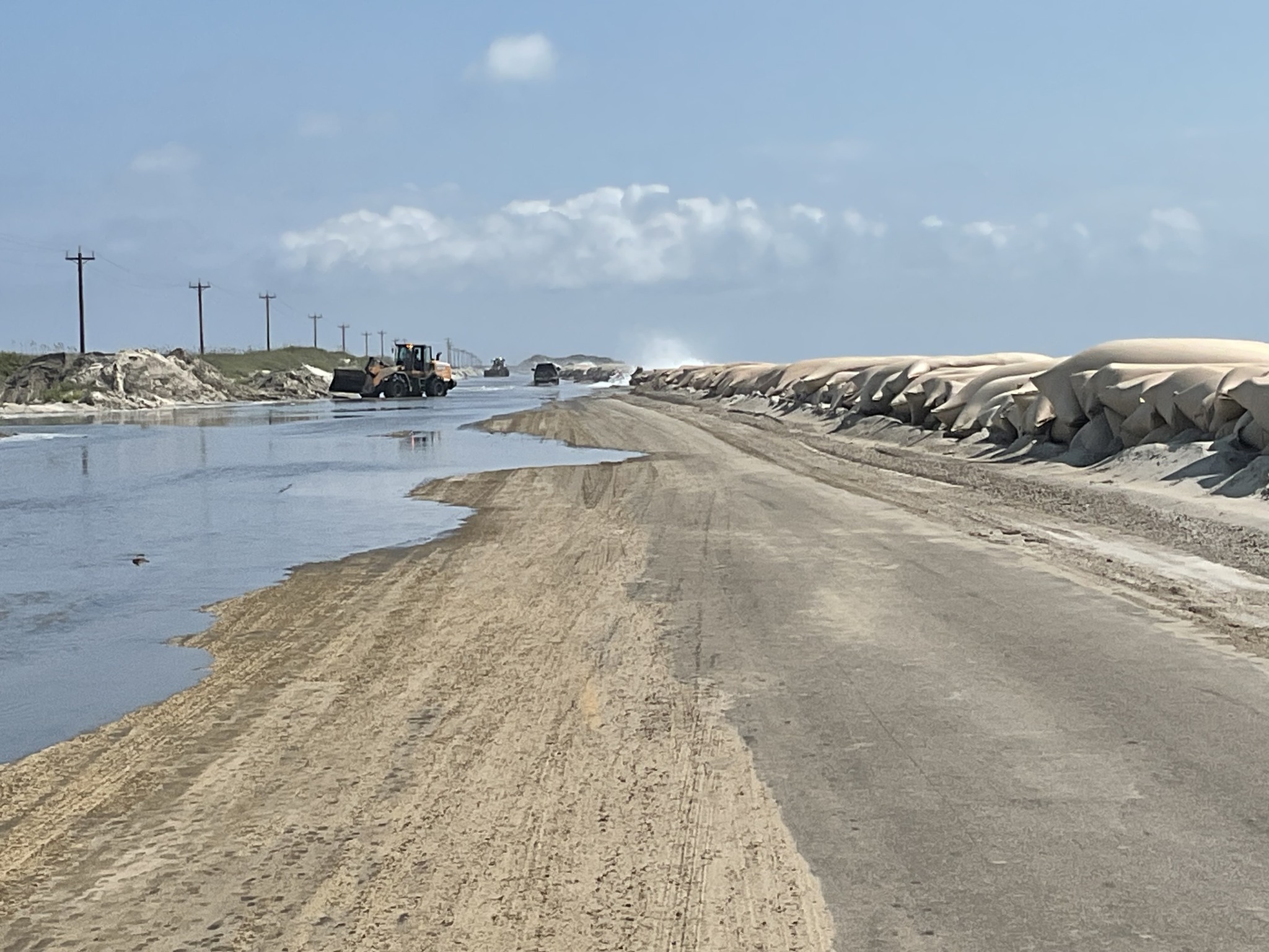 Flooding reported on Ocracoke Island, but NC 12 is open; coastal flooding possible through Tuesday