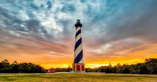 Cape Hatteras Lighthouse.