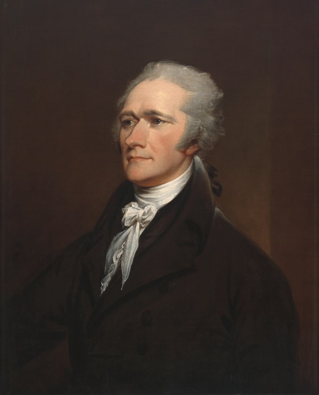 Alexander-Hamilton-by-John-Trumbull-1806-National-Portrait-Gallery, Credit National Park Service Public domain