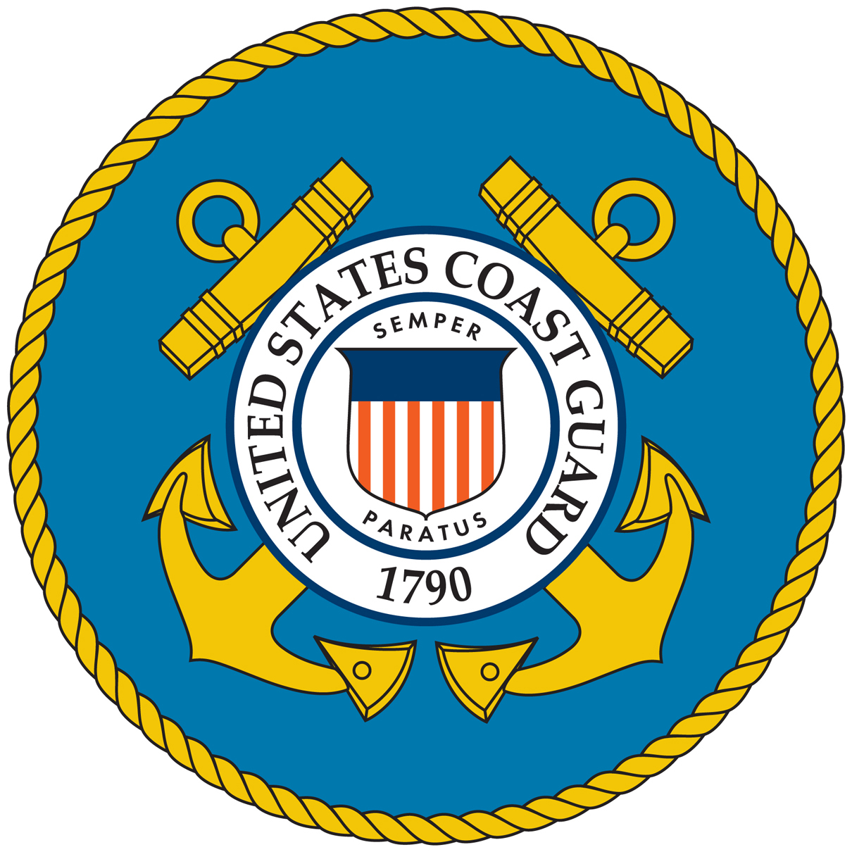 U.S. Coast Guard seal.