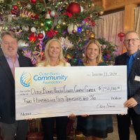 Outer Banks Health receives a Community Enrichment Grant for the Cowell Cancer Center